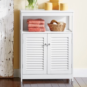 Shutter Bath Storage Collection Short Cabinet, , large