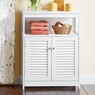Shutter Bath Storage Collection Short Cabinet, , large