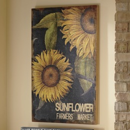 Sunflower Wall Art, , large