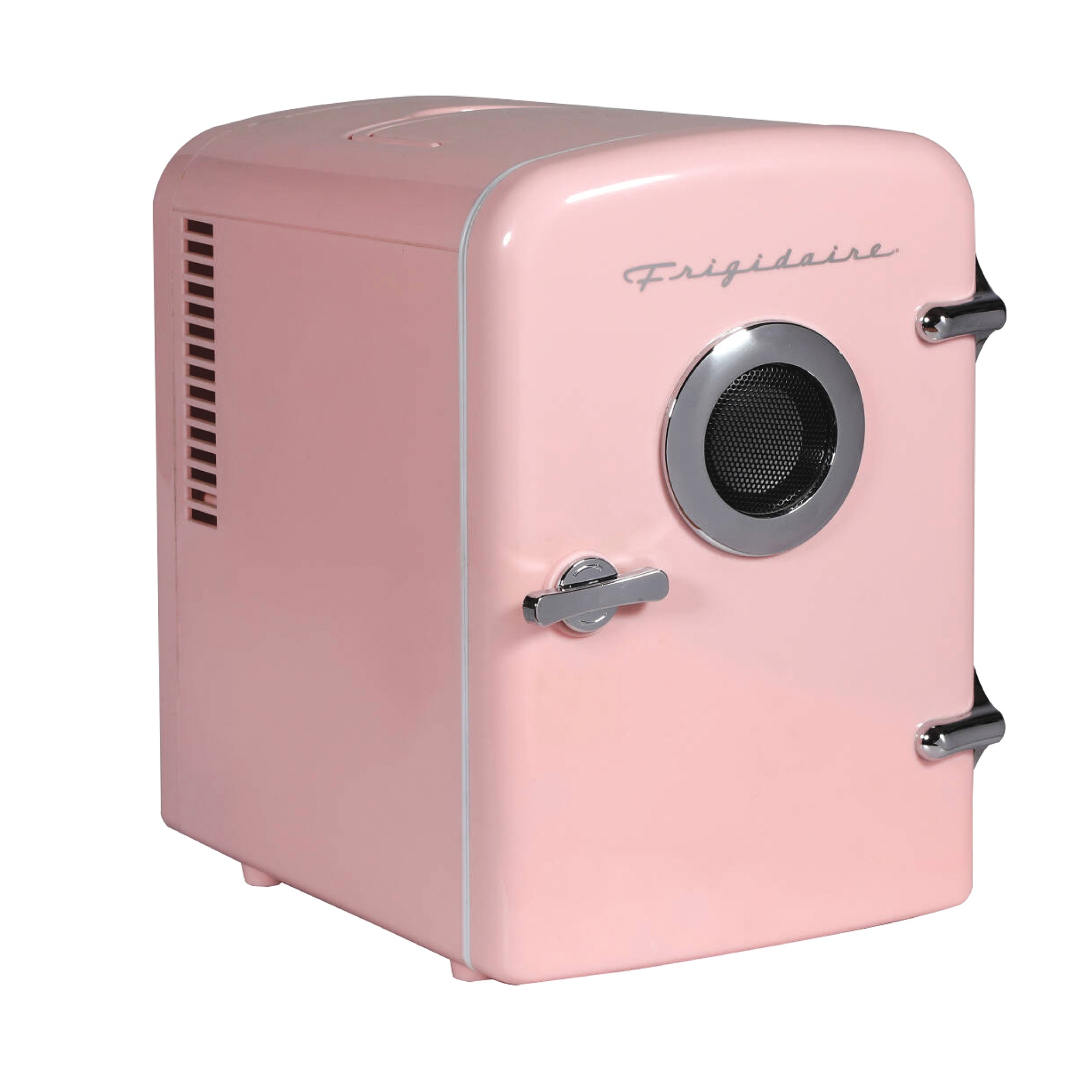 Personalized Frigidaire 6-Can Mini Fridge with Wireless Speaker, Pink, large