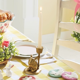 Bunny Taper Candleholder, , large