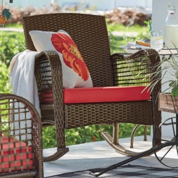 Wicker Rocker, , large