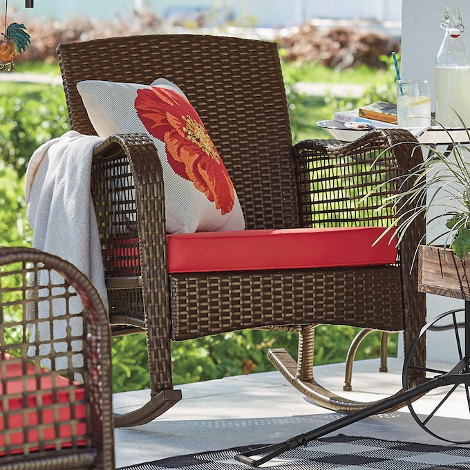 Wicker Rocker, , large