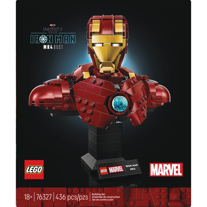 LEGO Marvel Iron Man MK4 Bust, , large