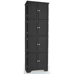 Westwick Tall Wooden Cabinet with 8 Doors, , large