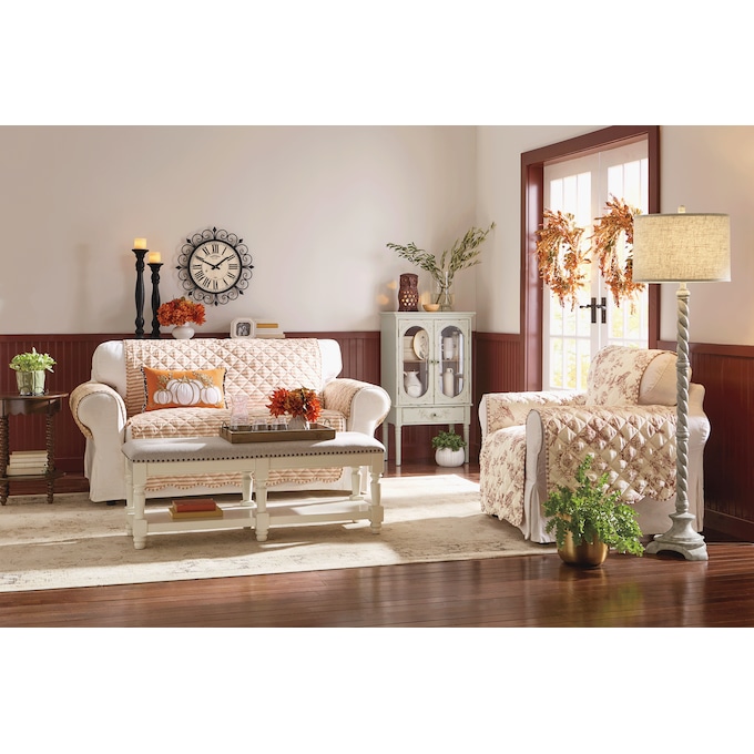 Quilted Reversible Furniture Protector, , large