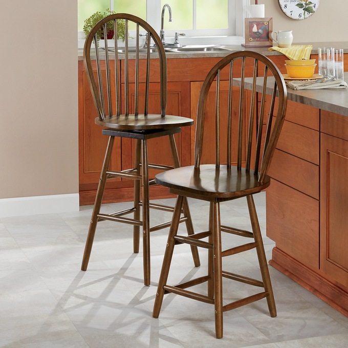 Spindle Bar and Counter Swivel Stools, , large