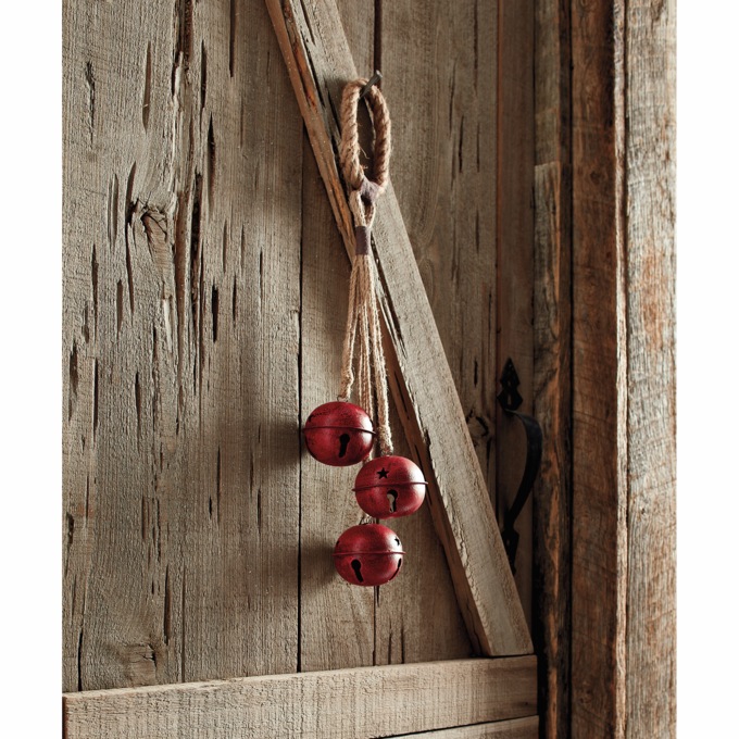 Set of 3 Christmas Bells, , large