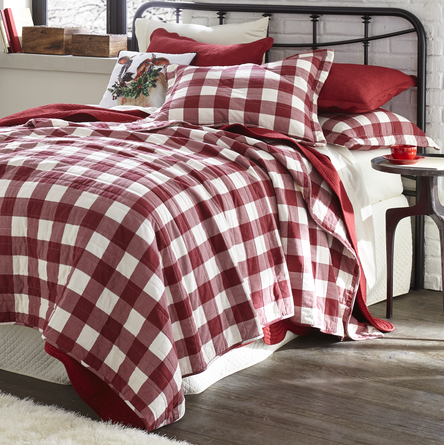 buffalo check bedding walmart