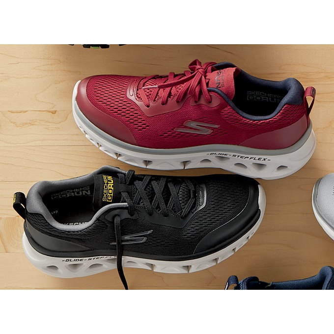 Skechers Men&#39;s GOrun Glide-Step Flex Lace-Up, , large