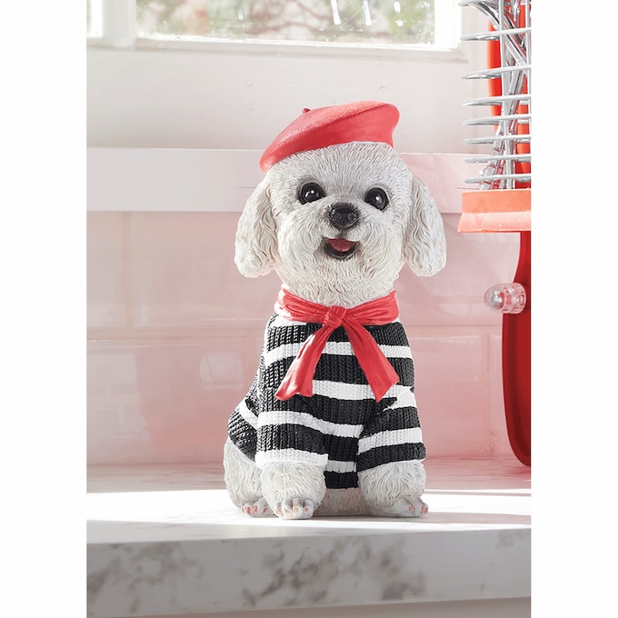 Pierre Poodle Figurine, , large