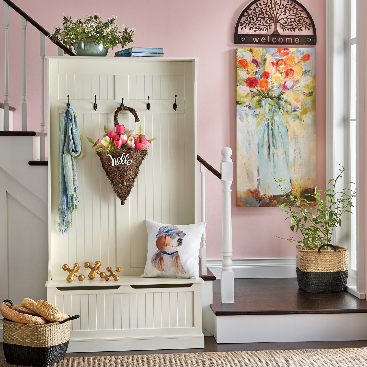 Tulip Umbrella Decor Country Door