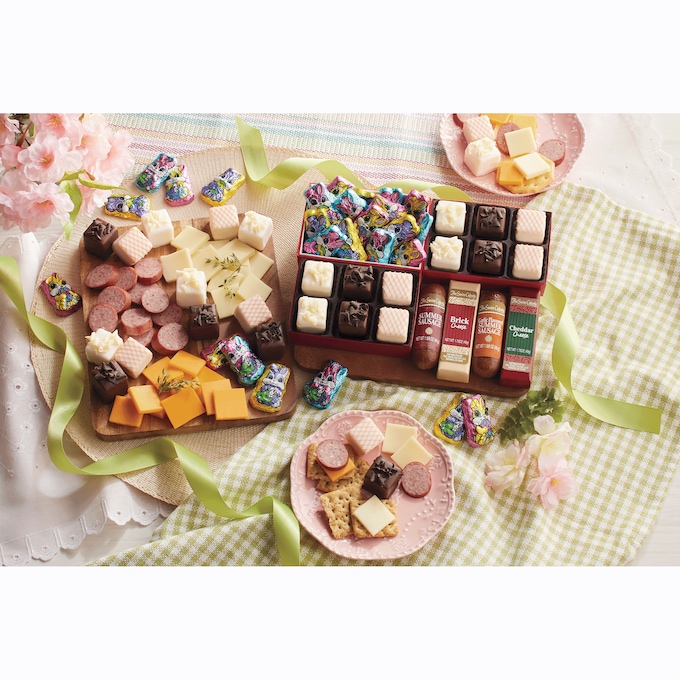 Easter Charcuterie with Cutting Board, , large