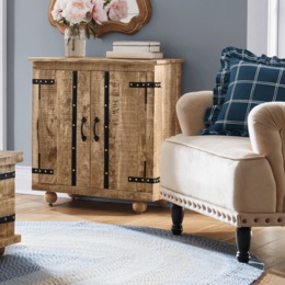 Rustic Wood Cabinet, , large