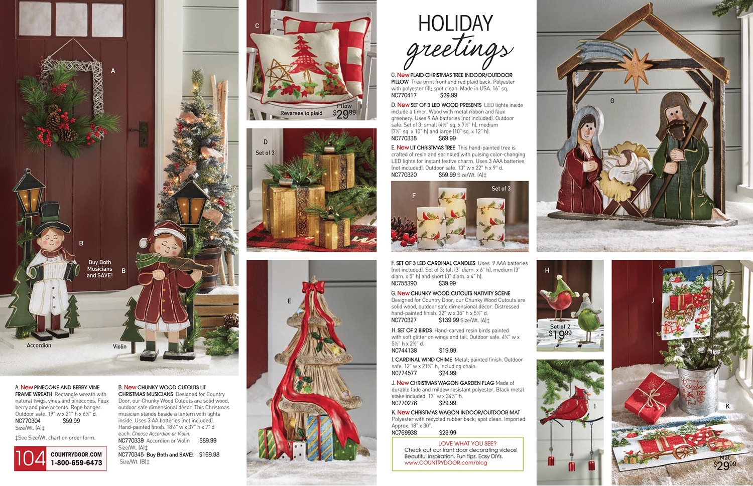 Holiday 2019 Country Door