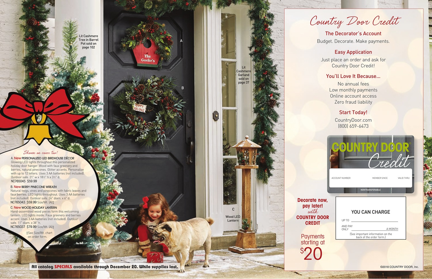 Holiday 2018 Country Door