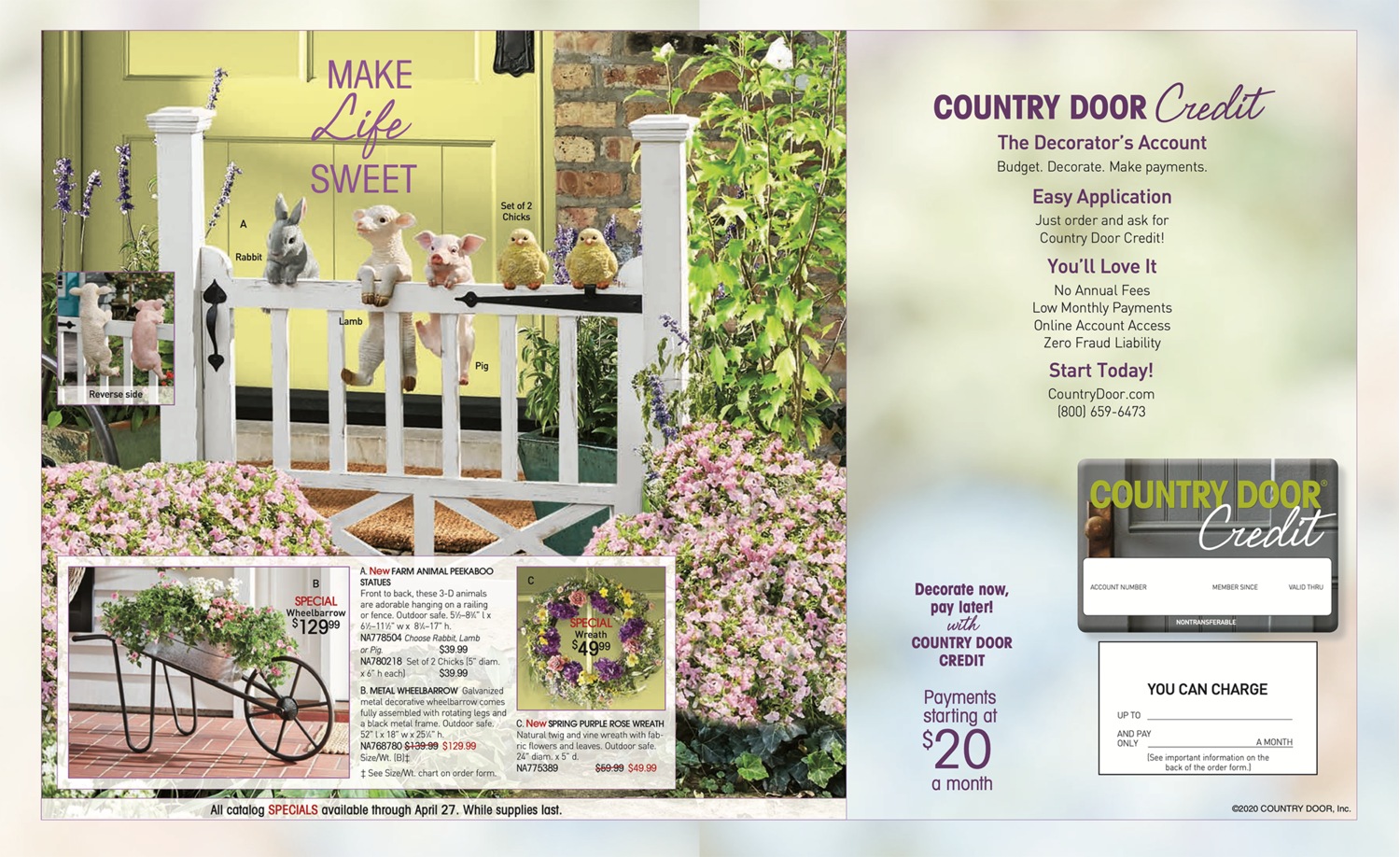 Spring 2020 Country Door