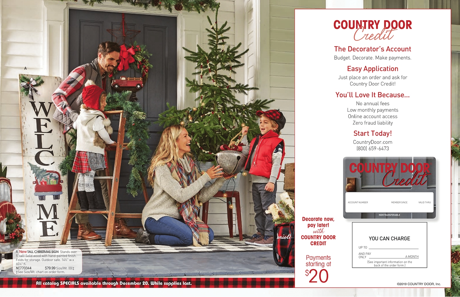 Holiday 2019 Country Door