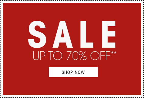 Sale - Up to 70% Off