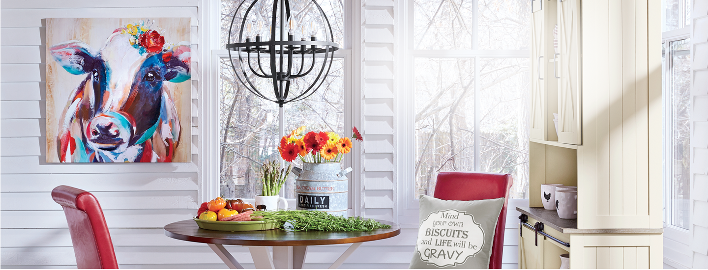 Country Door Kitchen Furniture Bedding Home Décor Fall For All New Decor Celebrates The Changing Season Featuring Brushstroke Cow