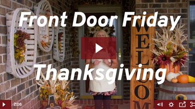 Front Door Decorating Blog Video