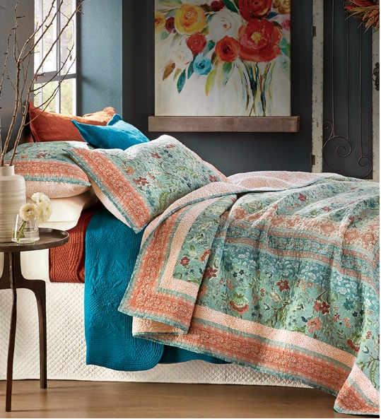Shop Bedding Turn Down Service; featuring the Anita Oversized Quilt