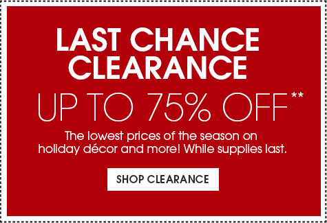 Shop Clearance